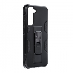 Husa pentru SAMSUNG Galaxy S21 FE - Defender Armor (Negru) FORCELL