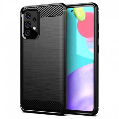 Husa pentru SAMSUNG Galaxy A53 (5G) - Carbon (Negru) Forcell