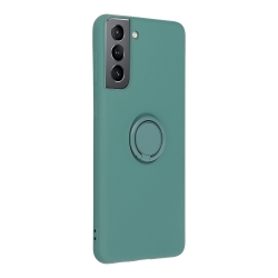 Husa pentru SAMSUNG Galaxy A53 (5G) - Ring Silicon Cover (Verde)