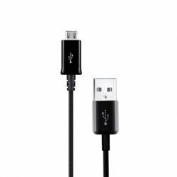 Cablu Original SAMSUNG - MicroUSB (Negru) ECC1DU6/4BBE Bulk