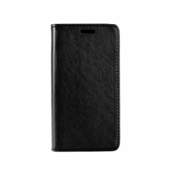 Husa SAMSUNG Galaxy S5 Mini - Magnet Piele (Negru)