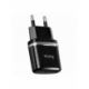 Incarcator 2.4A cu 2 Porturi USB - Doar Priza (Negru) C12 HOCO