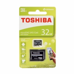 Card MicroSD 32GB + Adaptor (Clasa 10) M203 Toshiba