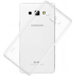 Husa SAMSUNG Galaxy A8 (2015) A800F - Jelly Clear (Transparent) Anti-Ingalbenire