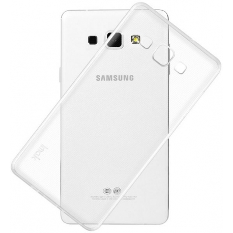 Husa SAMSUNG Galaxy A8 (2015) A800F - Jelly Clear (Transparent) Anti-Ingalbenire