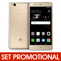 Set HUAWEI P9 Lite - Folie de Sticla 9H + Husa Silicon (Transparenta)