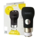 Incarcator Auto Universal 2.4A cu 2 Porturi USB (Negru) REMAX Flinc RCC-207