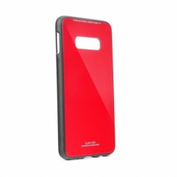 Husa SAMSUNG Galaxy S10e - Glass (Rosu)