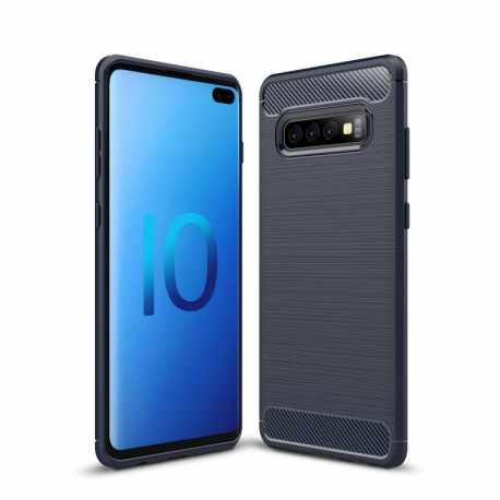 Husa SAMSUNG Galaxy S10 Plus - Carbon (Bleumarin) FORCELL