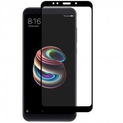 Folie de Sticla 5D Full Glue XIAOMI RedMi 5 Plus (Negru) ATX