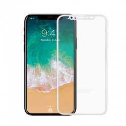 Folie de Sticla 5D Full Glue APPLE iPhone XR (Alb) ATX