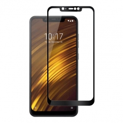 Folie de Sticla 9D Full Glue XIAOMI Pocophone F1 (Negru) Smart Glass