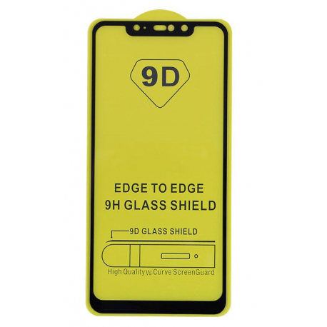 Folie de Sticla 9D Full Glue XIAOMI Redmi Note 6 Pro (Negru) Smart Glass