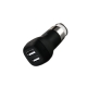 Incarcator Auto Universal 2.4A cu 2 Porturi USB (Negru) REMAX Flinc RCC-207