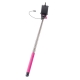 Selfie Stick Universal cu Cablu (Roz) MP-400 Forever