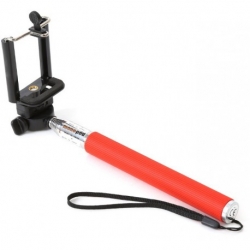 Selfie Stick Universal cu Bluetooth (Rosu) Blun