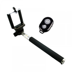 Selfie Stick Universal cu Bluetooth (Negru) Blun