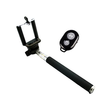 Selfie Stick Universal cu Bluetooth (Negru) Blun