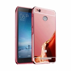 Husa XIAOMI RedMi 3 Pro / 3S Pro - Mirror Metal (Roz-Auriu)