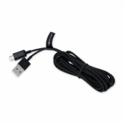 Cablu Date & Incarcare MicroUSB - 3 Metri (Negru) Forever