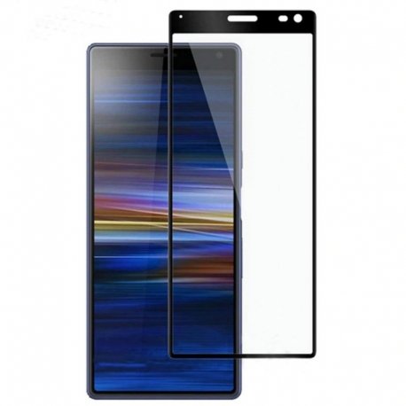 Folie de Sticla 5D SONY Xperia 10 (Negru) Full Glue