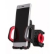 Suport Telefon Bicicleta Universal (Negru/Rosu)