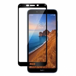 Folie de Sticla 5D XIAOMI RedMi 7A (Negru) Full Glue