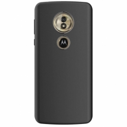 Husa MOTOROLA Moto E5 Plus - Silicon Candy (Negru)