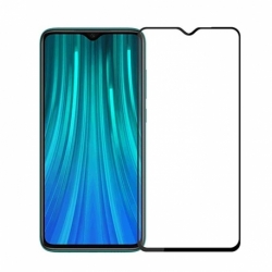 Folie de Sticla 5D XIAOMI Redmi Note 8 Pro (Negru) Full Glue