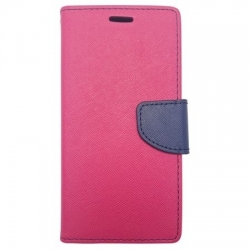 Husa Pentru SONY Xperia M4 Aqua - Leather Fancy TSS, Roz