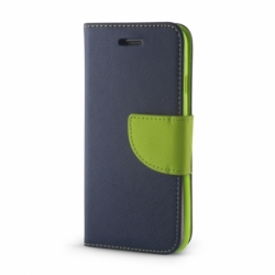 Husa Pentru LENOVO A536 - Leather Fancy TSS, Bleumarin