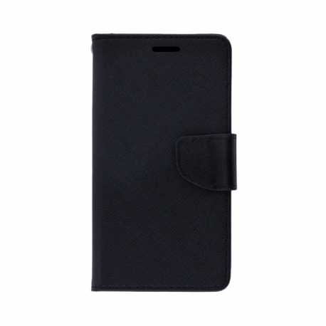 Husa Pentru LENOVO A369 - Leather Fancy TSS, Negru