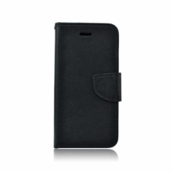 Husa Pentru MOTOROLA Moto X4 - Leather Fancy TSS, Negru