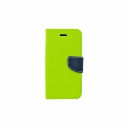 Husa Pentru ALCATEL Idol 4 - Leather Fancy TSS, Verde