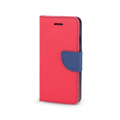 Husa Pentru SAMSUNG Galaxy A40 - Leather Fancy TSS, Rosu