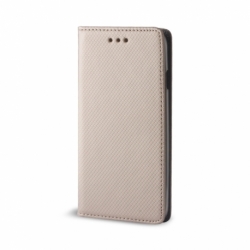 Husa Pentru ALCATEL Pixi 4 - 4" - Flip Magnet TSS, Auriu