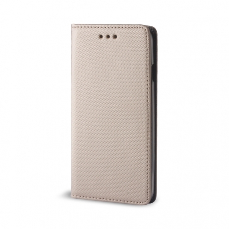 Husa HUAWEI Y7 - Flip Magnet TSS, Auriu