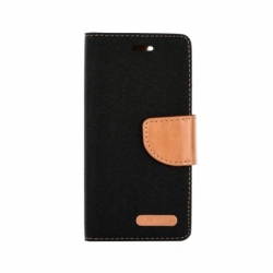 Husa LENOVO Vibe C - Denim Canvas TSS, Negru