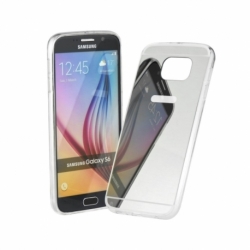 Husa Pentru SAMSUNG Galaxy Note 4 - Luxury Mirror TSS, Argintiu