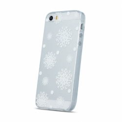 Husa Pentru APPLE iPhone 5/5S/SE - Holiday TSS, SnowFlake No3