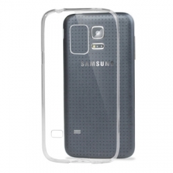 Husa SAMSUNG Galaxy S5 Mini - Luxury Slim 0.5mm TSS, Transparent