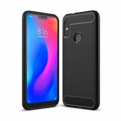 Husa XIAOMI Mi A2 Lite - Luxury Carbon TSS, Negru