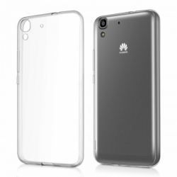 Husa Pentru HUAWEI Y6 - Luxury Slim Case TSS, Transparent