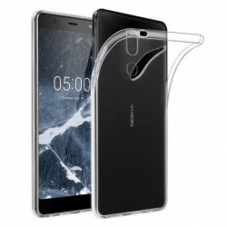 Husa NOKIA 5.1 (2018) - Luxury Slim Case TSS, Transparent