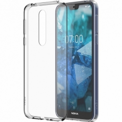 Husa NOKIA 6.1 (2018) - Luxury Slim Case TSS, Transparent