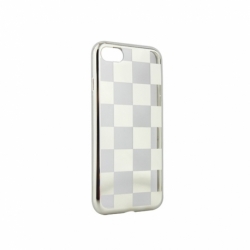 Husa Pentru HUAWEI P10 Lite - Chess Shiny TSS, Argintiu