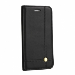 Husa Pentru HUAWEI Honor 8A - Leather Prestige TSS, Negru