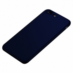 Husa HUAWEI Y9 2018 - Luxury Slim Brio TSS, Bleumarin