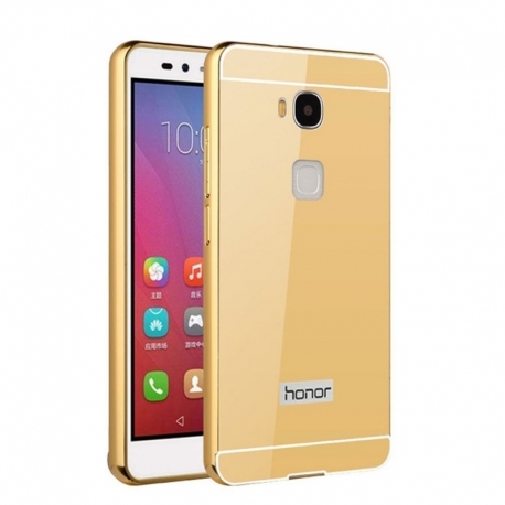 Husa HUAWEI Honor 5X - Luxury Mirror Metal TSS, Auriu