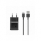 Incarcator Original SAMSUNG Fast Charge 2A + Cablu Tip C (Negru) EP-TA200EBE + EP-DG970BBE